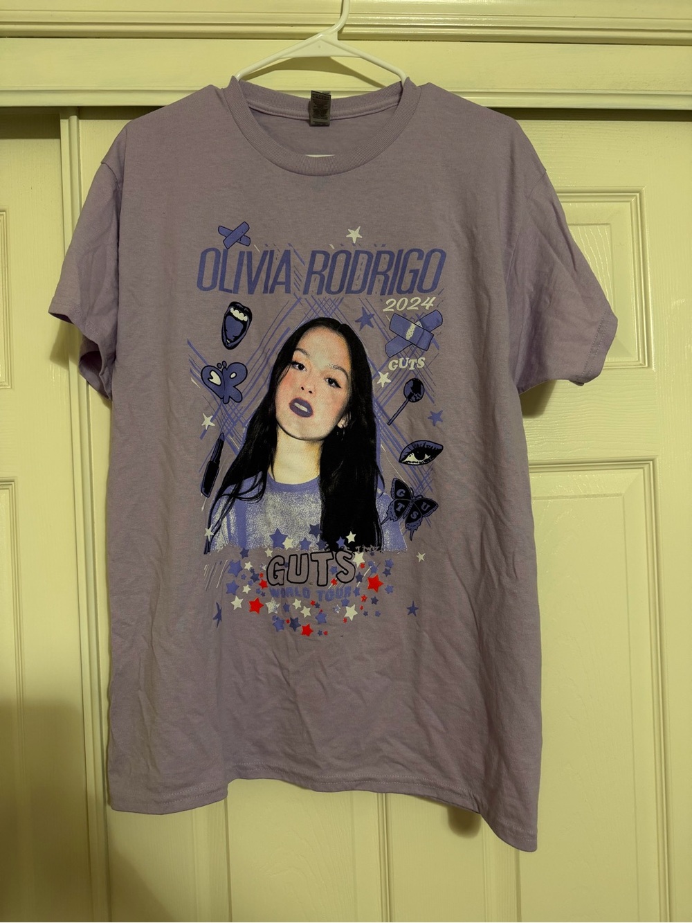 Olivia Rodrigo Guts tour graphic tee